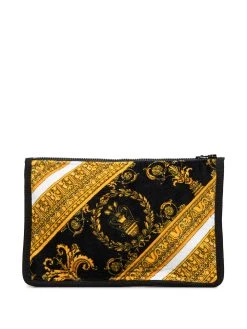 Versace pochette à motif baroque