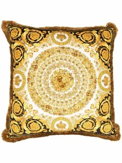 Versace coussin à franges