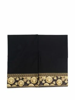 Versace lot de taies d'oreiller à logo imprimé