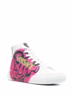 Versace baskets montantes Greca Medusa Smile