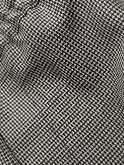 Versace pantalon droit à motif pied-de-poule