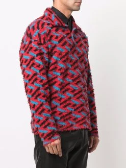 Versace pull La Greca en maille