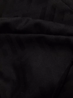 Versace pantalon en satin à logo brodé