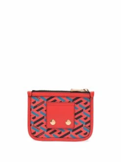 Versace pochette en cuir La Greca