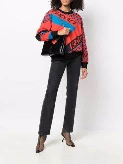 Versace sweat à imprimé La Greca