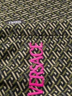 Versace pantalon de jogging Greca à logo imprimé