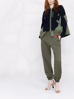 Versace pantalon de jogging Greca à logo imprimé