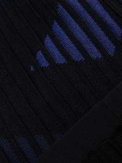 Versace pantalon en jacquard à motif géométrique