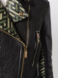 Versace veste de moto La Greca