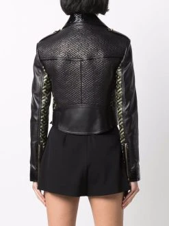 Versace veste de moto La Greca