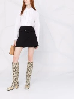 Versace minijupe à taille haute