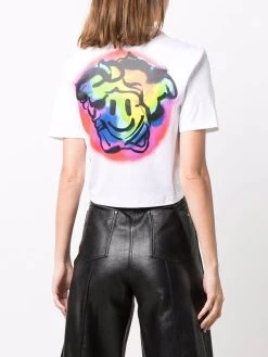Versace t-shirt à logo imprimé
