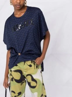 Versace t-shirt La Greca imprimé