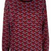 Versace pull à logo en maille intarsia