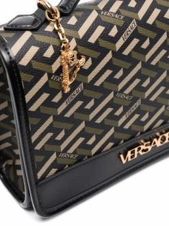 Versace sac porté épaule La Greca Signature