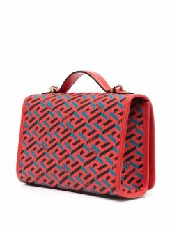 Versace sac porté épaule La Greca Signature