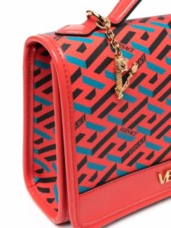 Versace sac porté épaule La Greca Signature