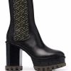 Soldes Versace Bottes à plateforme femme 2 Versace bottes à plateforme