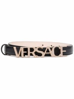 Versace ceinture à plaque logo