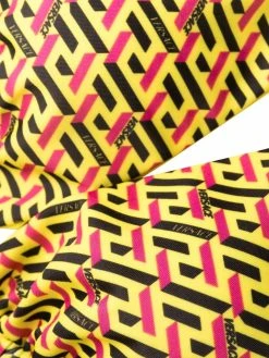 Versace bas de bikini à imprimé géométrique