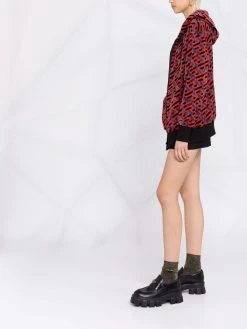 Versace hoodie à imprimé La Greca