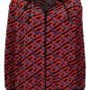 Versace hoodie à imprimé La Greca