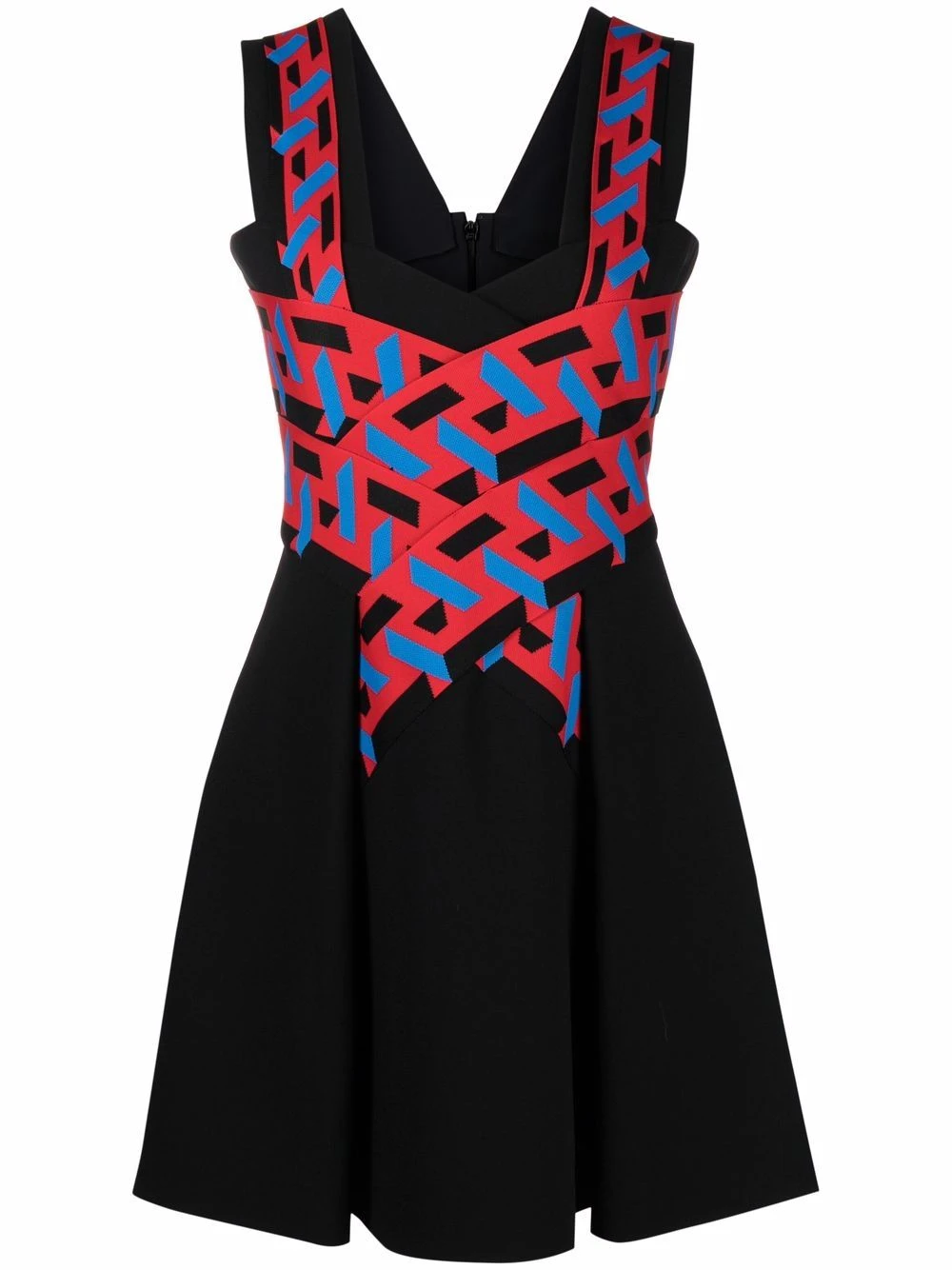 Prix d’Amis Versace Robe La Greca courte sans manches robes de soirée & robes de cocktail femme 3 Versace robe La Greca courte sans manches