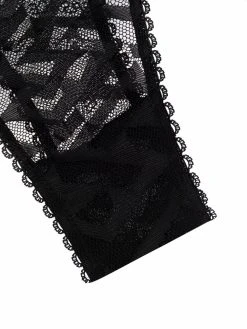 Versace string à effet de transparence