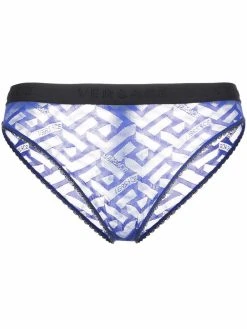 Versace culotte à motif monogrammé