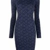 Versace Robe en maille à motif monogrammé Meilleure qualité robes de jour femme 1 Versace robe en maille à motif monogrammé