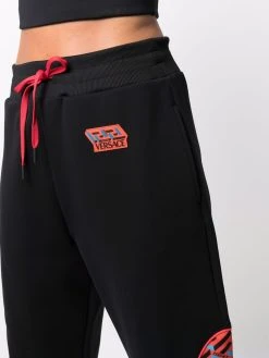 Versace pantalon de jogging à imprimé La Greca