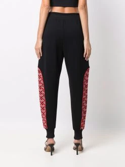 Versace pantalon de jogging à imprimé La Greca