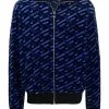 Versace veste zippée à imprimé graphique