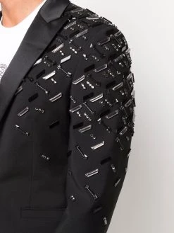 Versace blazer droit à ornements