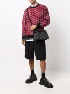 Versace pull La Greca à motif géométrique