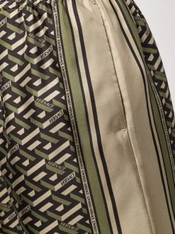 Réduction Versace Short en soie à imprimé Greca bermudas homme 11 Versace short en soie à imprimé Greca