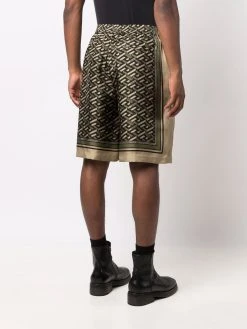Réduction Versace Short en soie à imprimé Greca bermudas homme 10 Versace short en soie à imprimé Greca