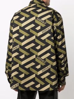 Versace chemise La Greca imprimée