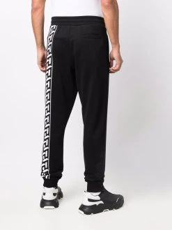 Versace pantalon de jogging à imprimé Greca