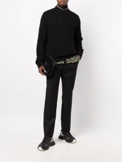 Versace pull en laine vierge