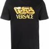 Versace t-shirt à logo brodé de sequins