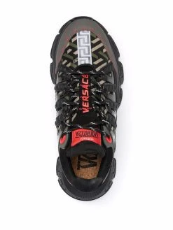 Versace baskets Trigreca à découpes