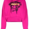Versace hoodie crop Medusa Smile