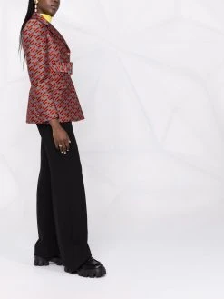 Versace Blazer à motif monogrammé en jacquard Prix Exclusifs blazers femme 11 Versace blazer à motif monogrammé en jacquard