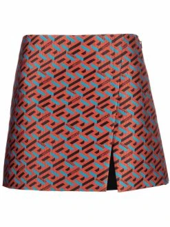 Versace minijupe La Greca à taille haute