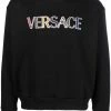 Versace sweat à logo appliquée