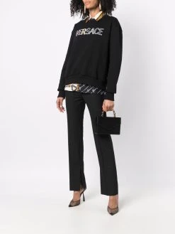 Versace sweat à logo appliquée