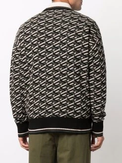 Versace pull La Greca à motif géométrique