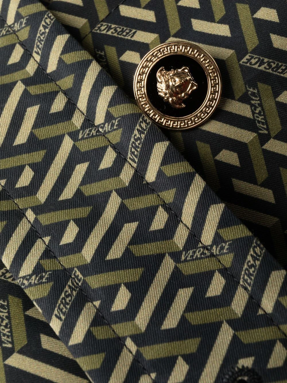 Versace Manteau à taille ceinturée Prix Discount pardessus homme 9 Versace manteau à taille ceinturée