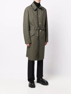 Versace Manteau à taille ceinturée Prix Discount pardessus homme 11 Versace manteau à taille ceinturée